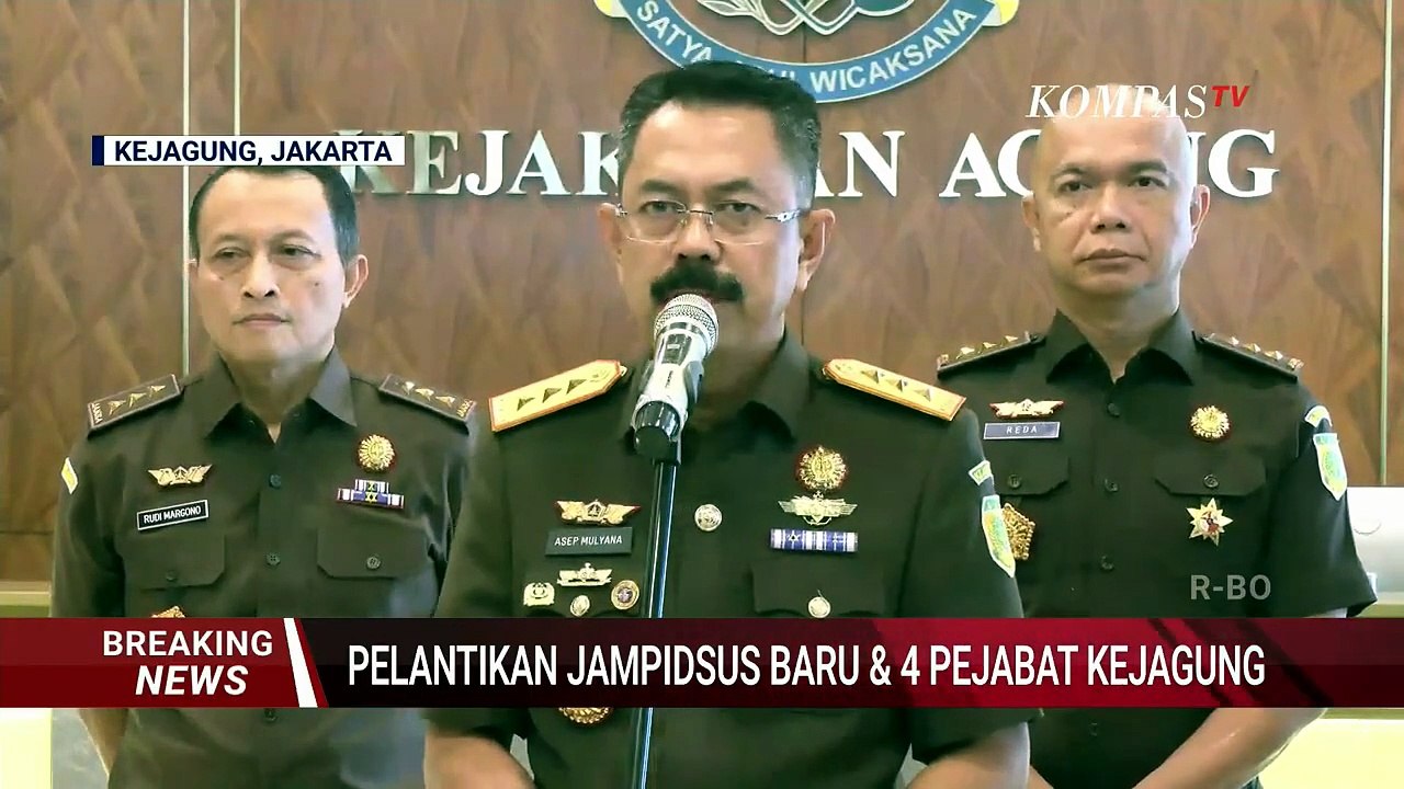 Dilantik Tertutup! Ini Jampidsus Pengganti Febrie Adriansyah