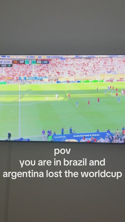 Esto ocurrió en Brasil cuando España ganó a Argentina en la final del Mundial