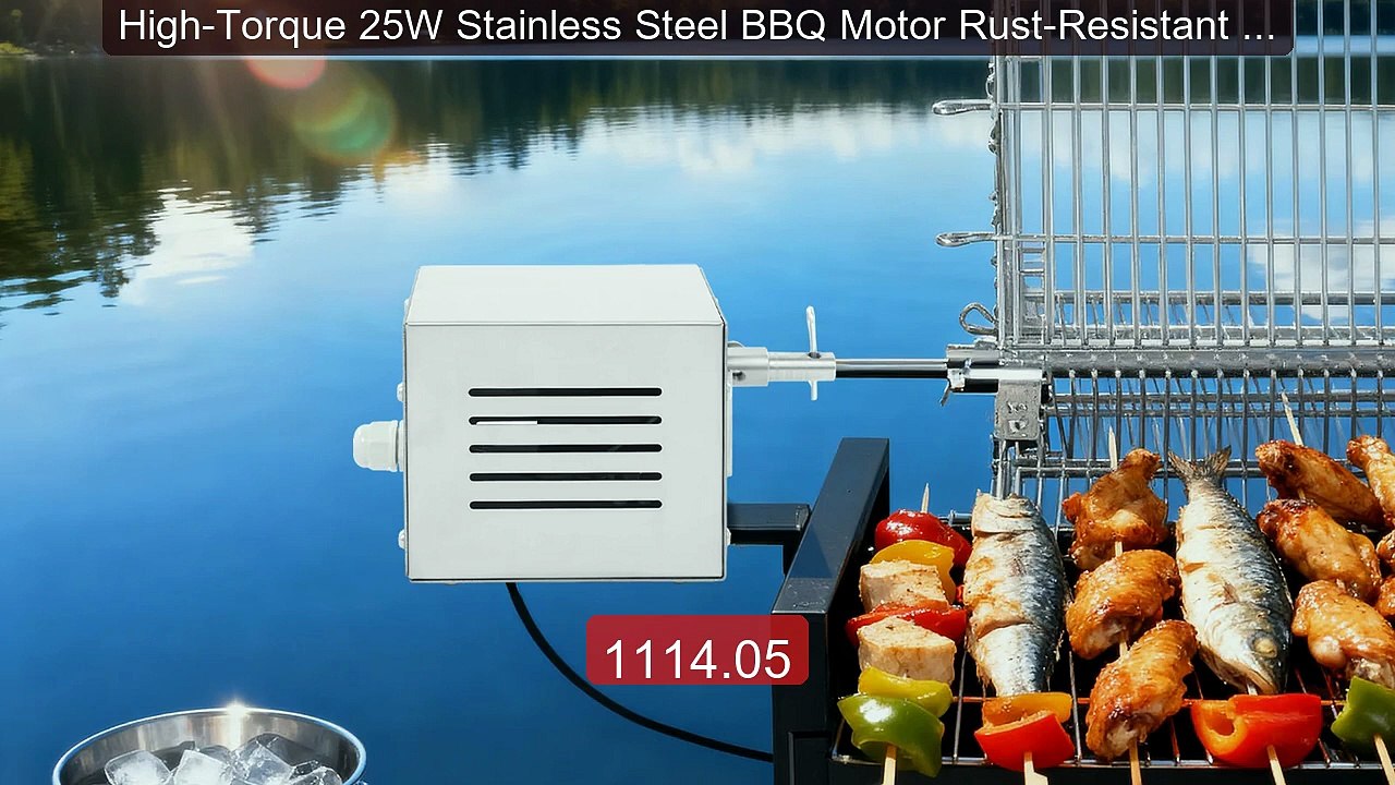 High-Torque 25W Stainless Steel BBQ Motor Rust-Resistant & Eff... -- Hot Deal 2026 | Limited Offer!