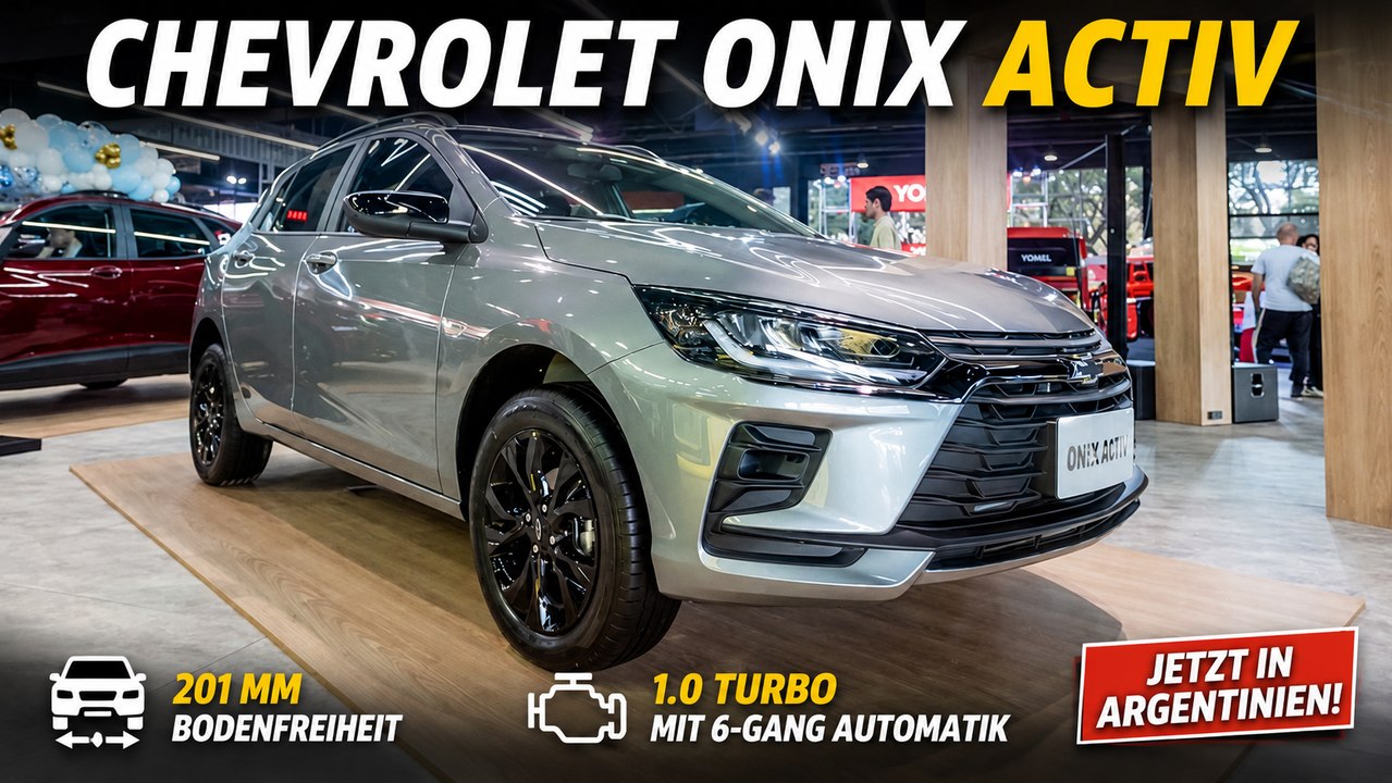 Chevrolet Onix Activ 2027: Crossover für den Alltag