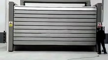 What is the difference between flexible and rigid high speed doors?