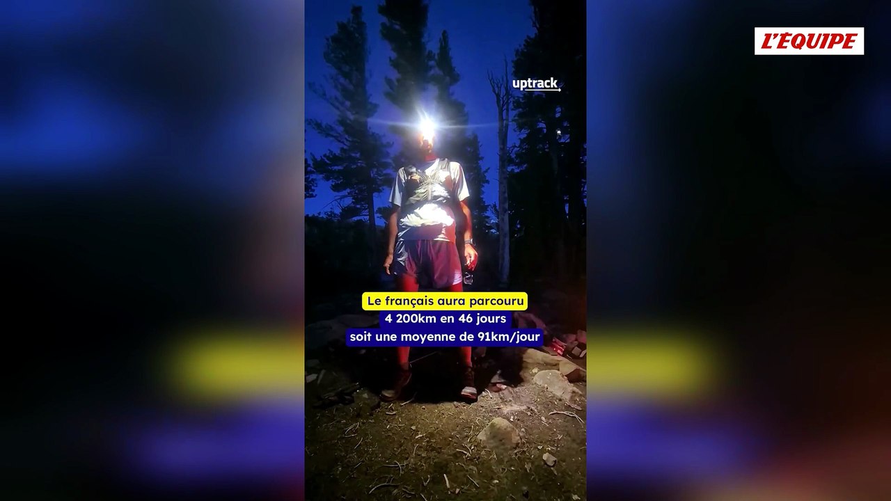 4 200 km en 45 jours, 20 heures et 15 minutes : Aurélien Sanchez nouveau détenteur du record du Pacific Crest Trail - Ultra-trail