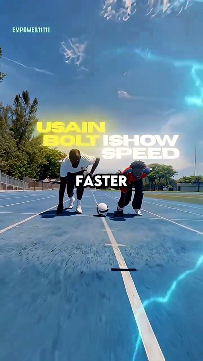 IShowSpeed Thinks He Can Beat Usain Bolt 😧