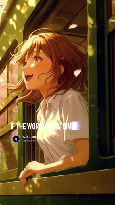 If The World Must Divide Us