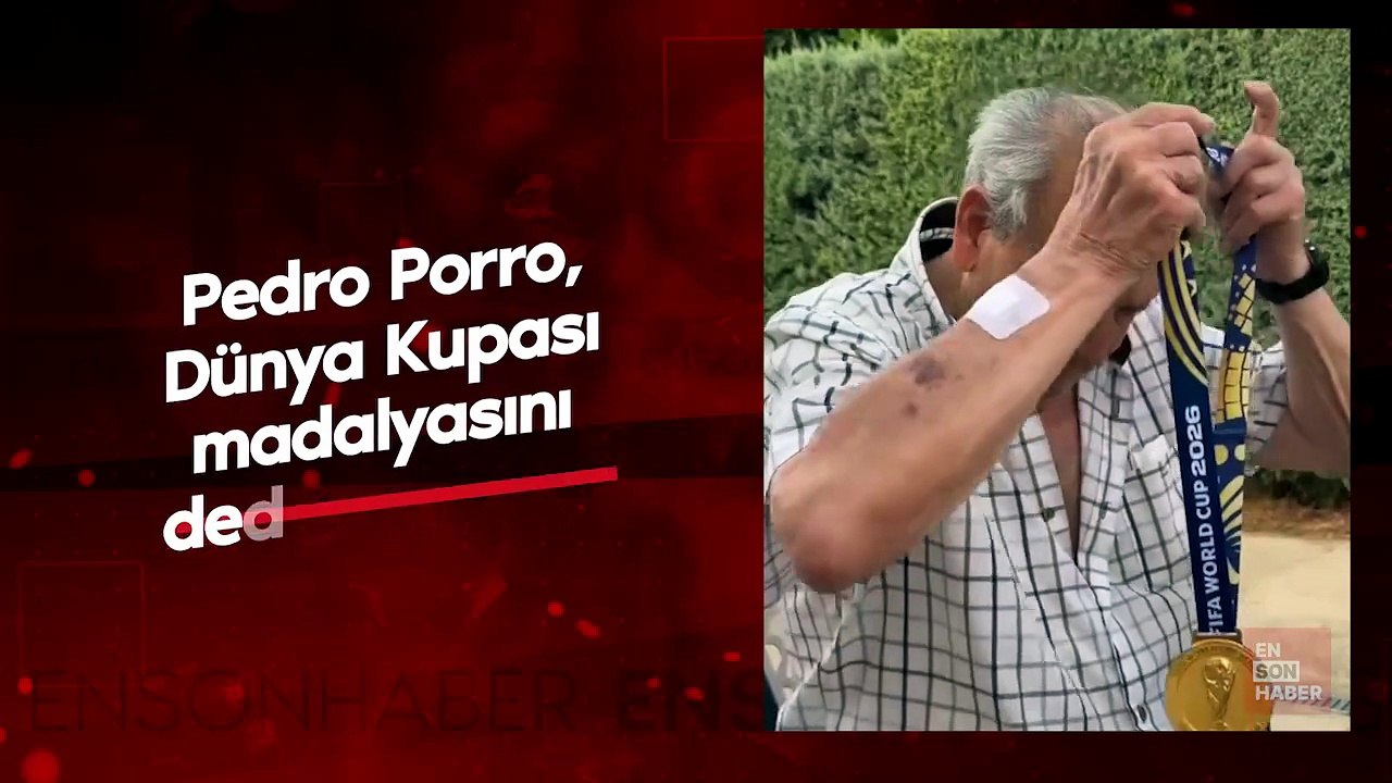 Pedro Porro, Dünya Kupası madalyasını dedesine verdi