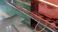 Clear Transparent Quartz Short Wave Infrared Heating Tube 400V 2500W 3000w 380mm PET Blow Molding Machine Heater