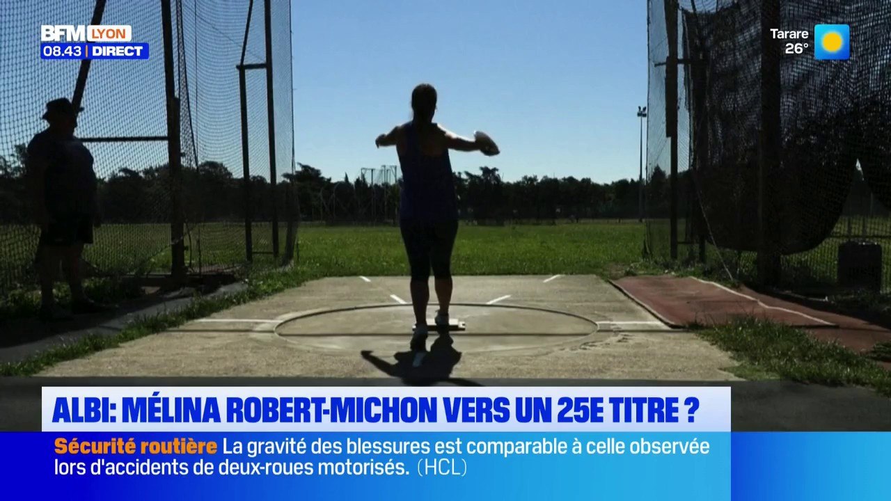 Championnats de France d’athlétisme à Albi : l'Iséroise Mélina Robert Michon vise un 25e titre