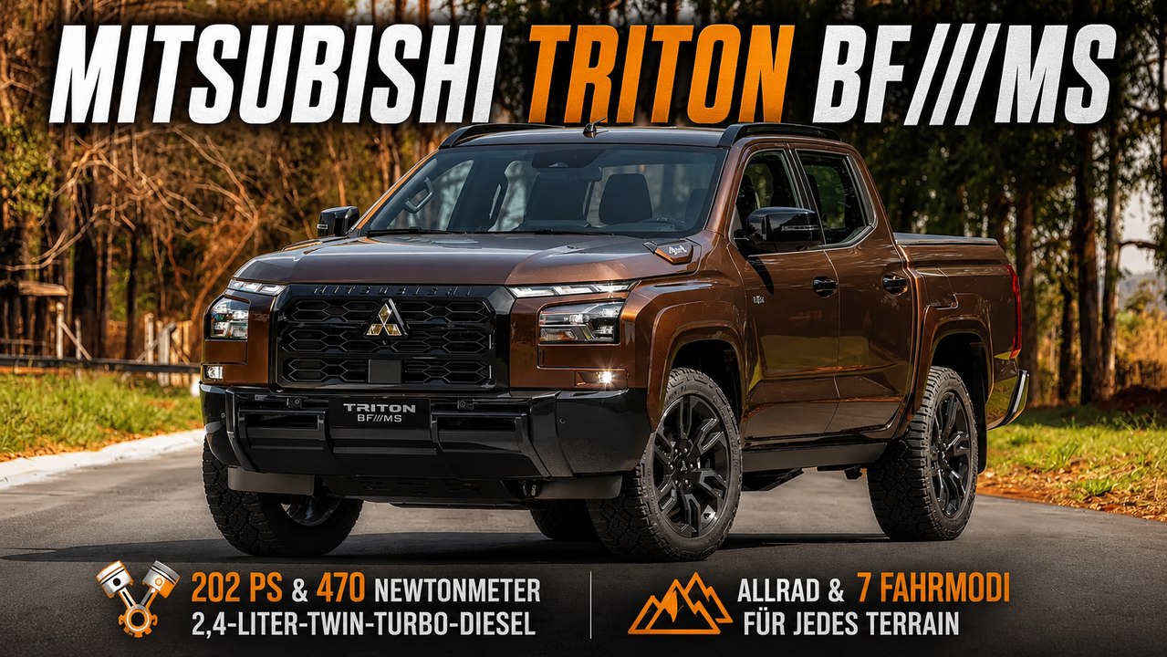 Mitsubishi Triton BF///MS mit exklusivem Offroad-Umbau vorgestellt