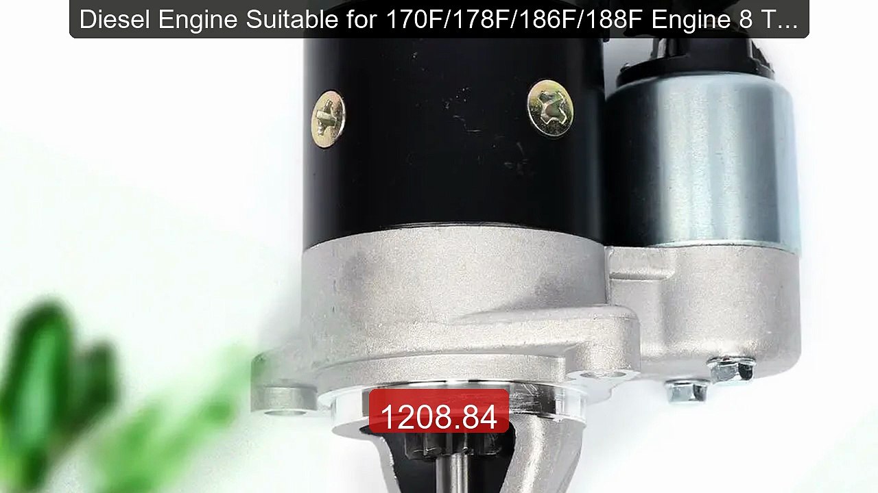 Diesel Engine Suitable for 170F/178F/186F/188F Engine 8 Teeth -- Best Buy 2026 | Great Quality!