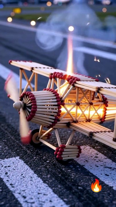Matchstick Burn , AI Animations, ASMR Videos #viral #viralvideo #dailymotion