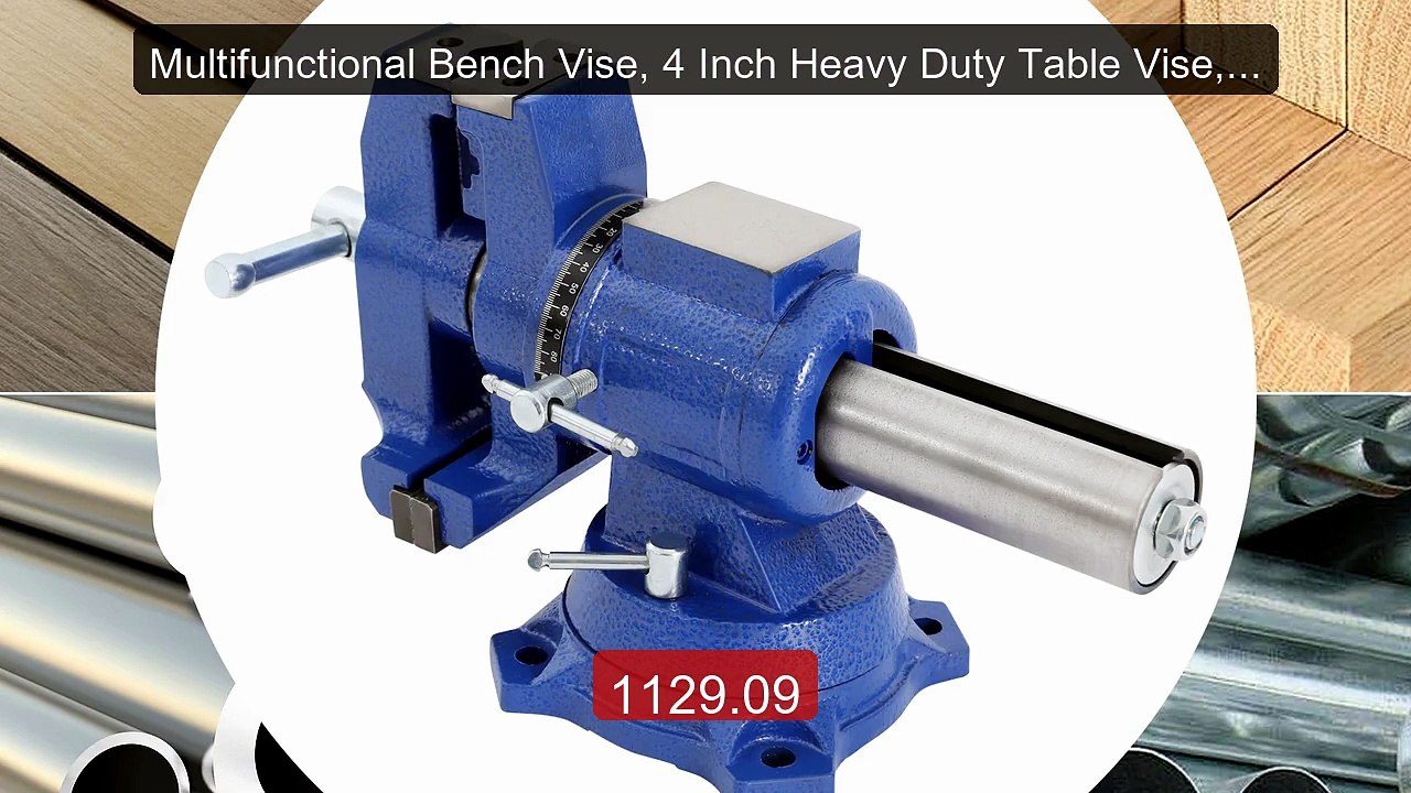 Multifunctional Bench Vise, 4 Inch Heavy Duty Table Vise, 12kg, 360... -- Top Rated 2026 | Buy Now!