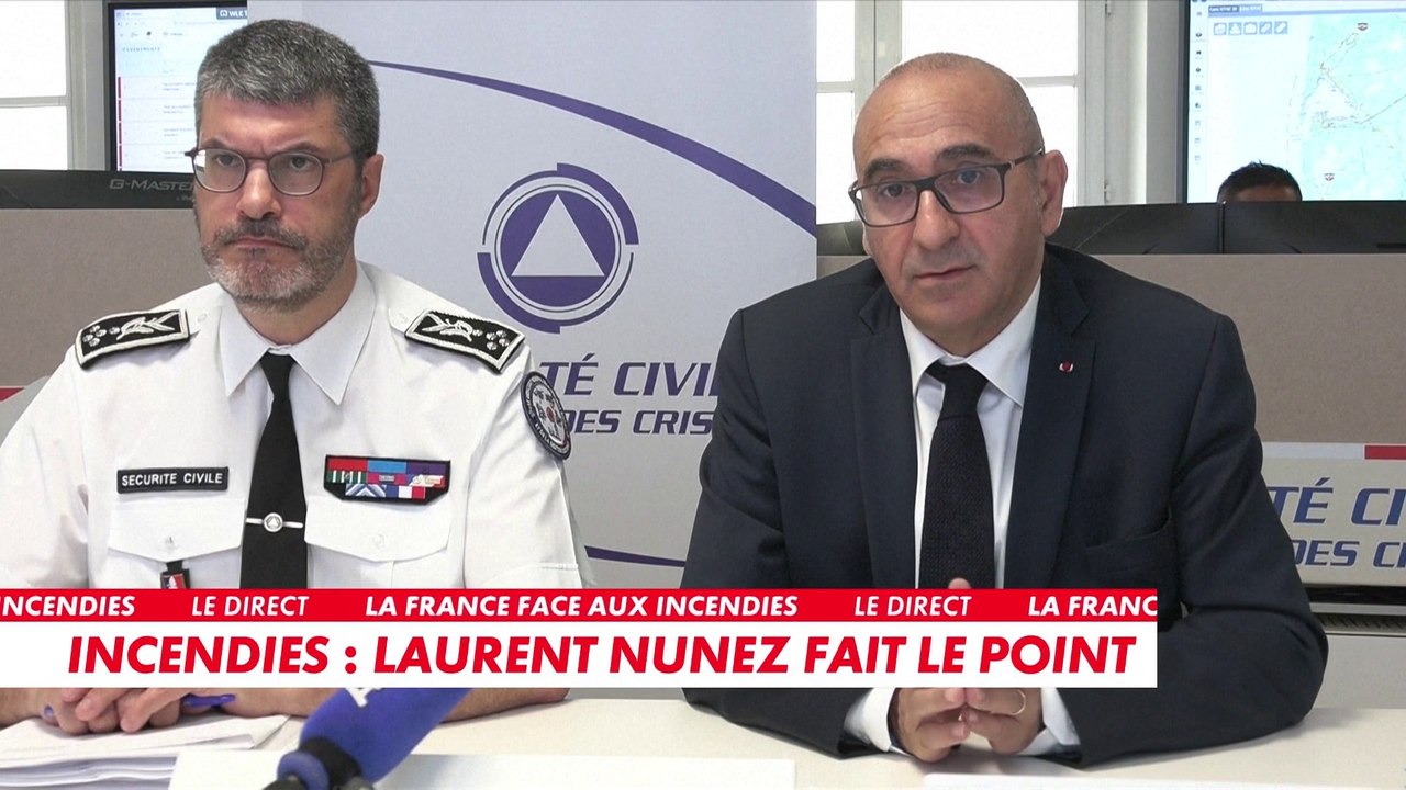 Laurent Nunez : «80 maisons ont été brûlées, une cinquantaine détruite. Le bilan humain reste nul»