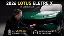 2026 Lotus Eletre X: 900-V-Technik, 3,3 s auf 100 km/h