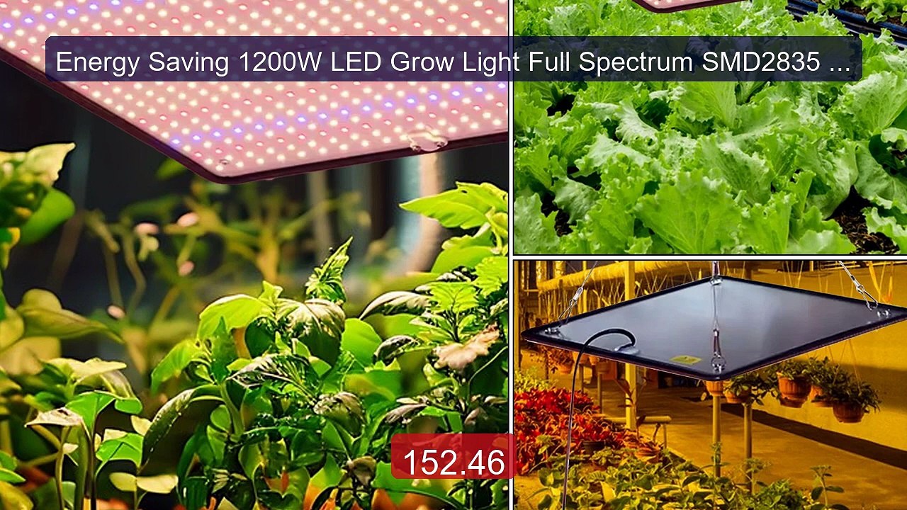 Energy Saving 1200W LED Grow Light Full Spectrum SMD2835 Plant... -- Hot Deal 2026 | Limited Offer!