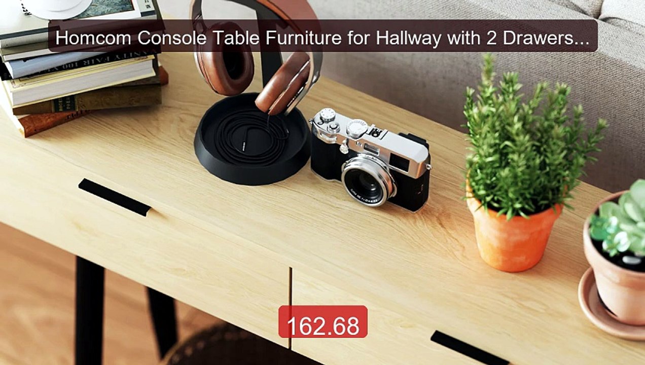 Homcom Console Table Furniture for Hallway with 2 Drawers and ... -- Hot Deal 2026 | Limited Offer!