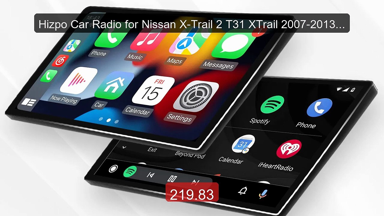 Hizpo Car Radio for Nissan X-Trail 2 T31 XTrail 2007-2013 2... -- Top Pick 2026 | Unbeatable Price!