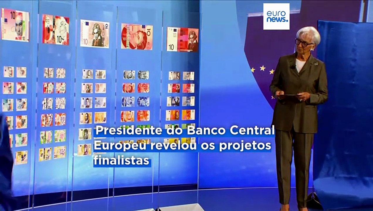 De Leonardo a Maria Callas: quem irá figurar nas novas notas de euro a partir de 2026