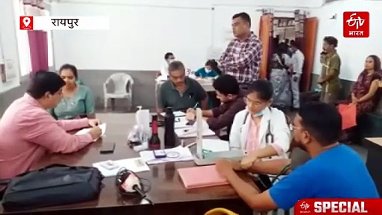 मानसून और बारिश से बढ़ीं मौसमी बीमारियां, रायपु...