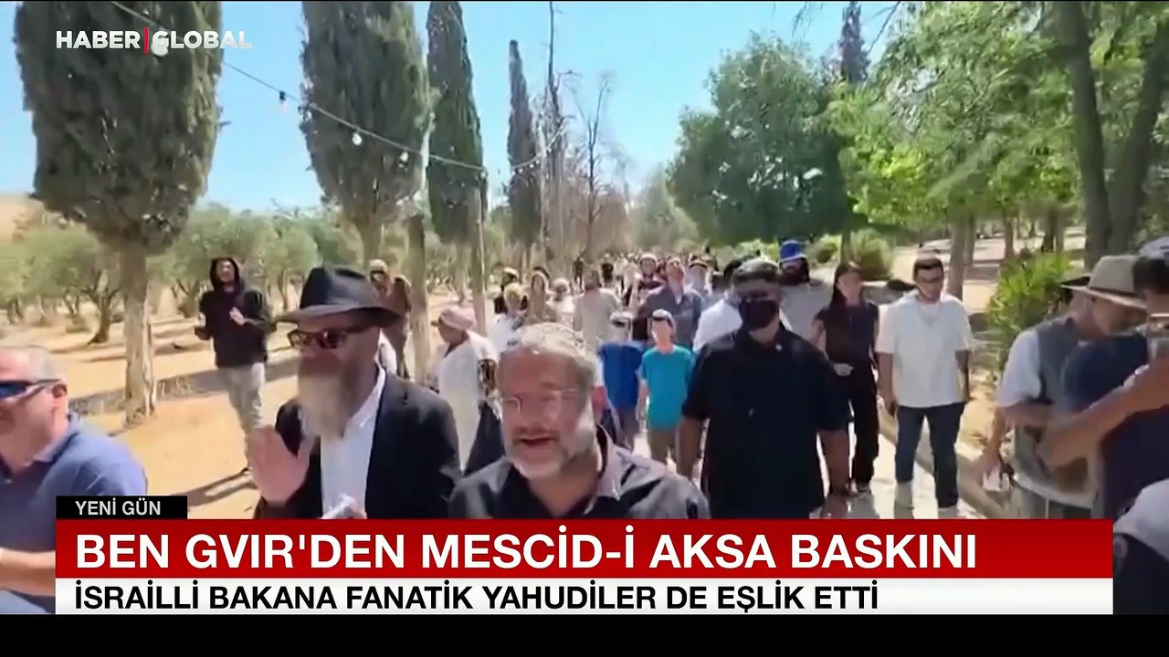 İsrailli bakandan Mescid-i Aksa baskını