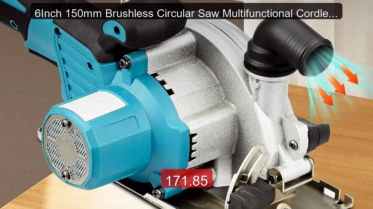 6Inch 150mm Brushless Circular Saw Multifunctional Cordless  Cutti... -- Best Deal 2026 | Shop Now!
