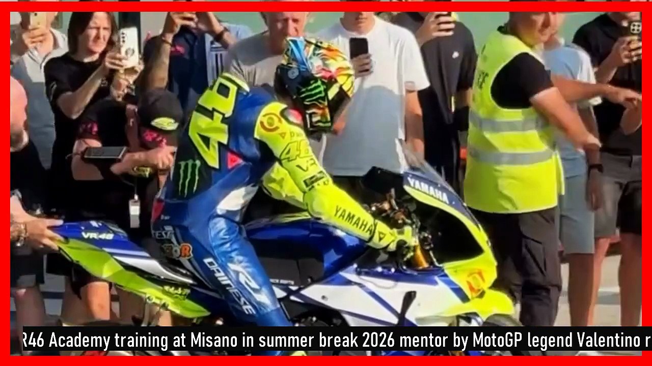 Summerbreak 2026 ValentinoRossi back ontrack with Yamaha GYTR