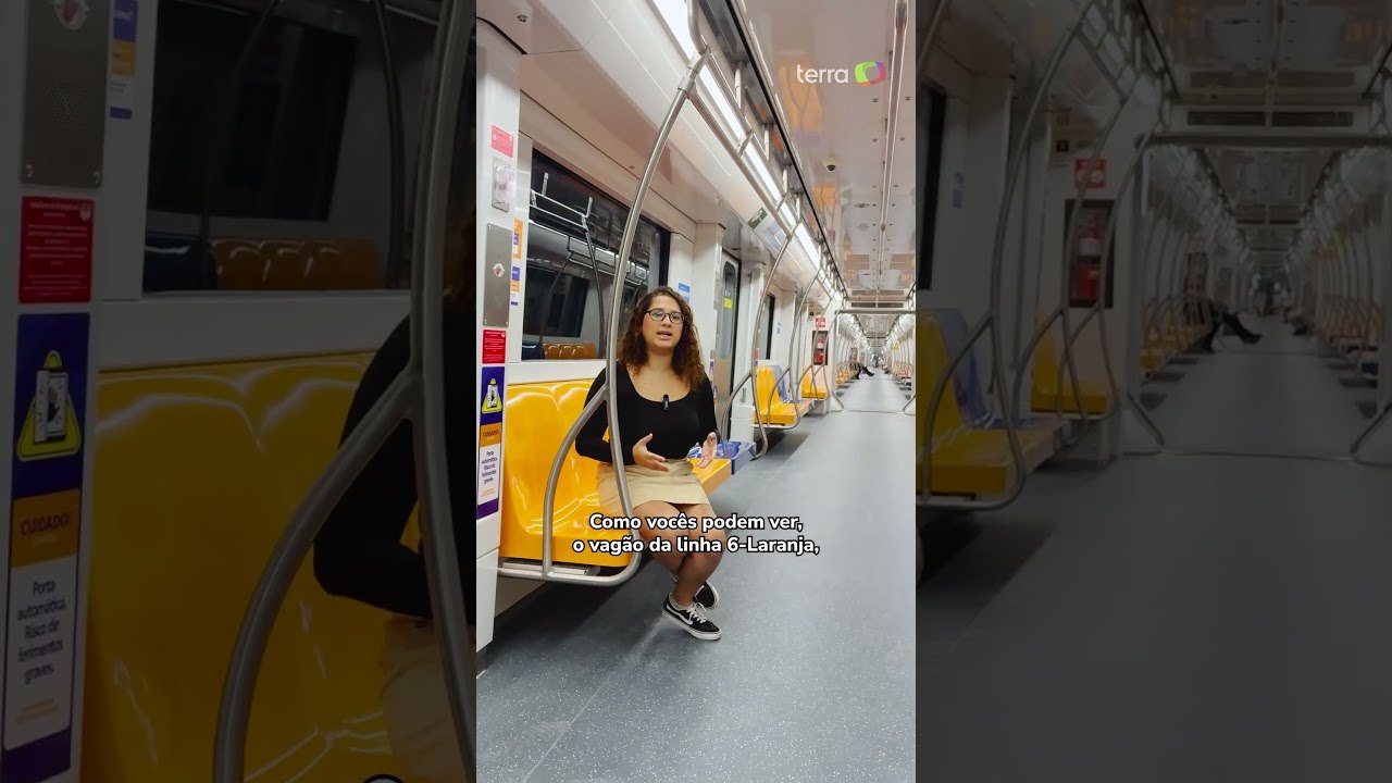 Linha 6-Laranja do metrô de São Paulo já está em funcionamento #shorts