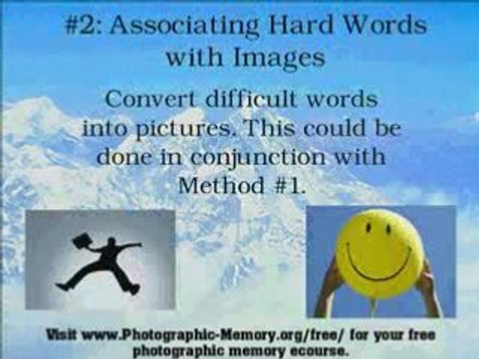 How to Get a Photographic Memory Fast