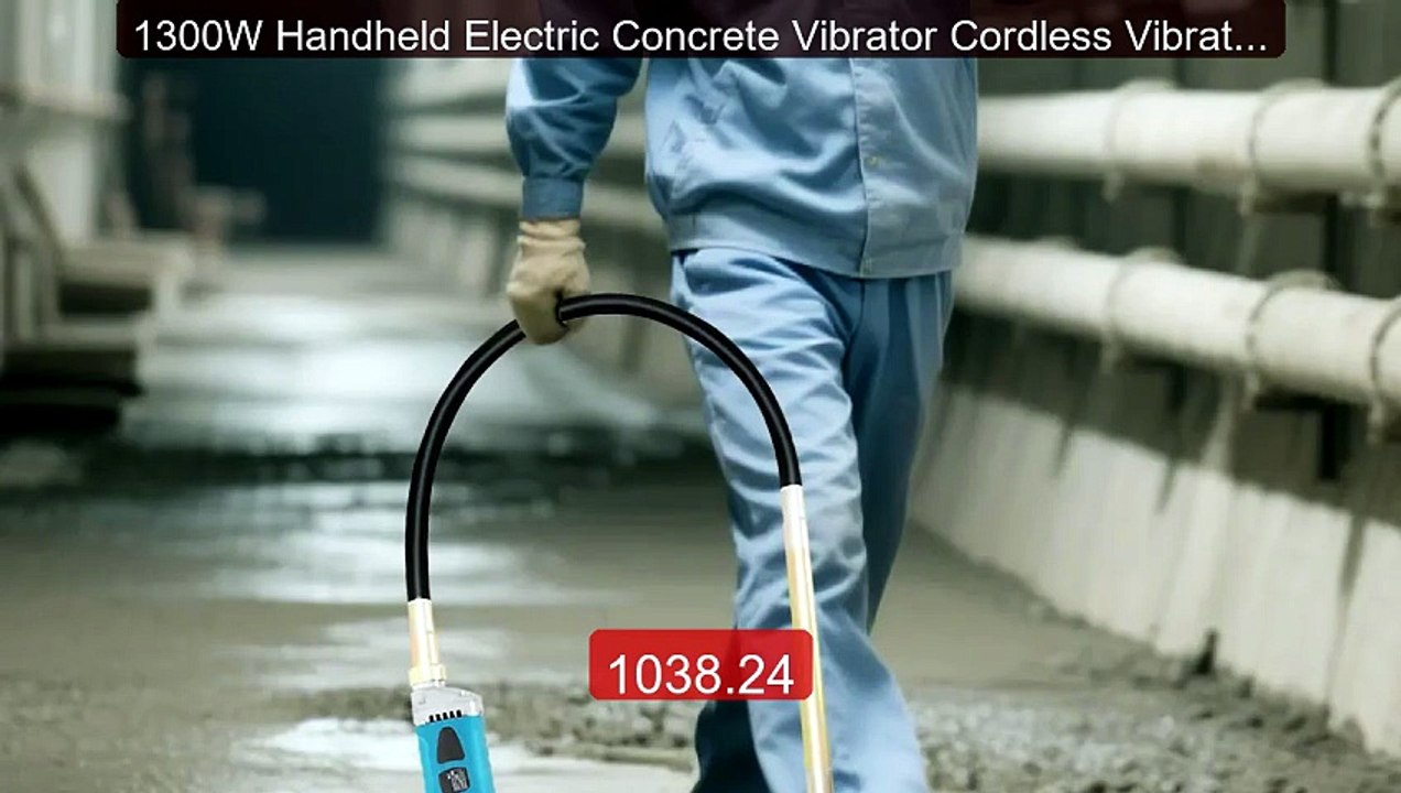 1300W Handheld Electric Concrete Vibrator Cordless Vibrating T... -- Best Buy 2026 | Great Quality!