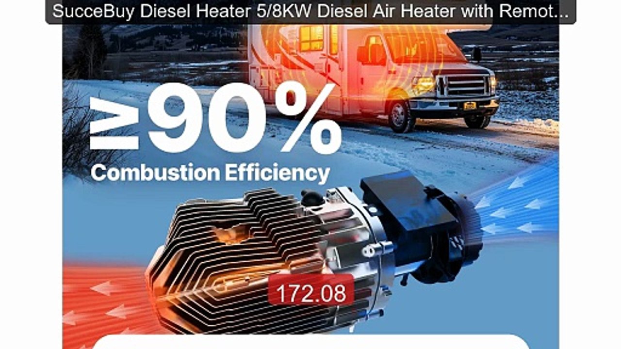 SucceBuy Diesel Heater 5/8KW Diesel Air Heater with Remote Co... -- Amazing Value 2026 | Must Have!