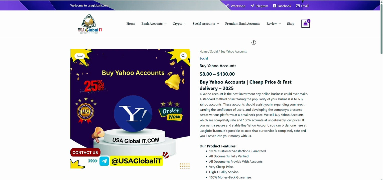 Fully Verified Yahoo Email Accounts - Buy Bulk PVA at The ...