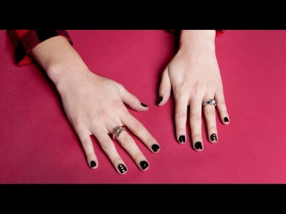 Ultimate Punk-Rock Mani | Beauty Test Lab | Refinery29