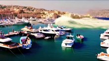 Santorini Tsunami Simulation_ The Impact of a Volcanic Eruption