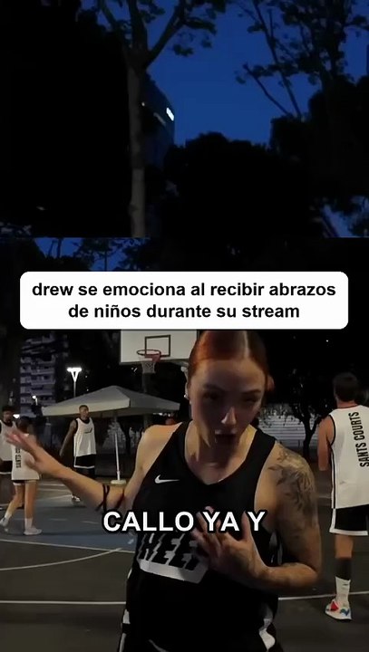 drew se emociona al recibir abrazos de niños durante su stream