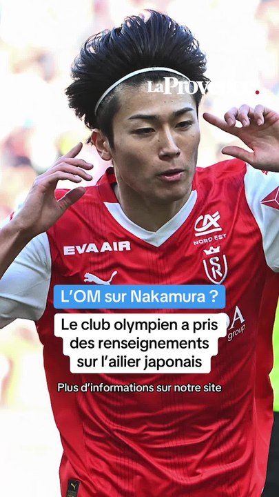 Mercato OM : un intérêt pour Keito Nakamura (Reims) ?