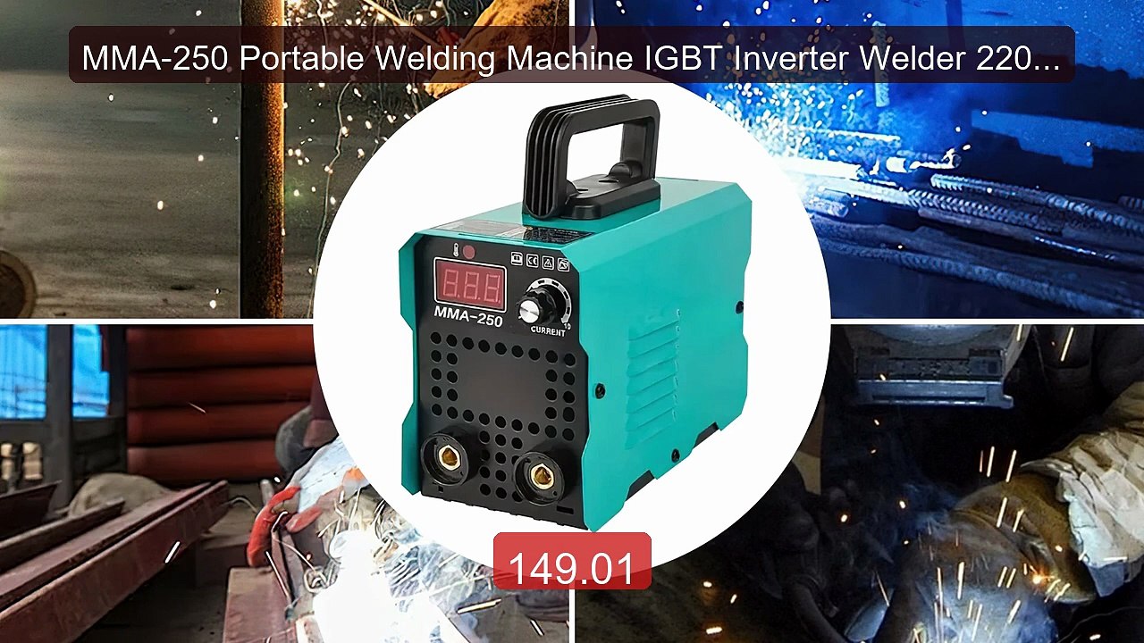 MMA-250 Portable Welding Machine IGBT Inverter Welder 220V Dig... -- Hot Deal 2026 | Limited Offer!