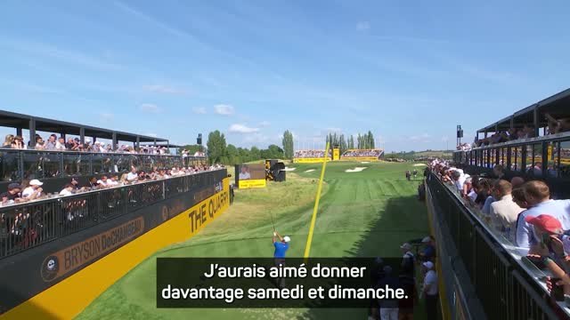 LIV Golf UK - DeChambeau affirme avoir vécu un beau combat au British Open malgré sa pénalité