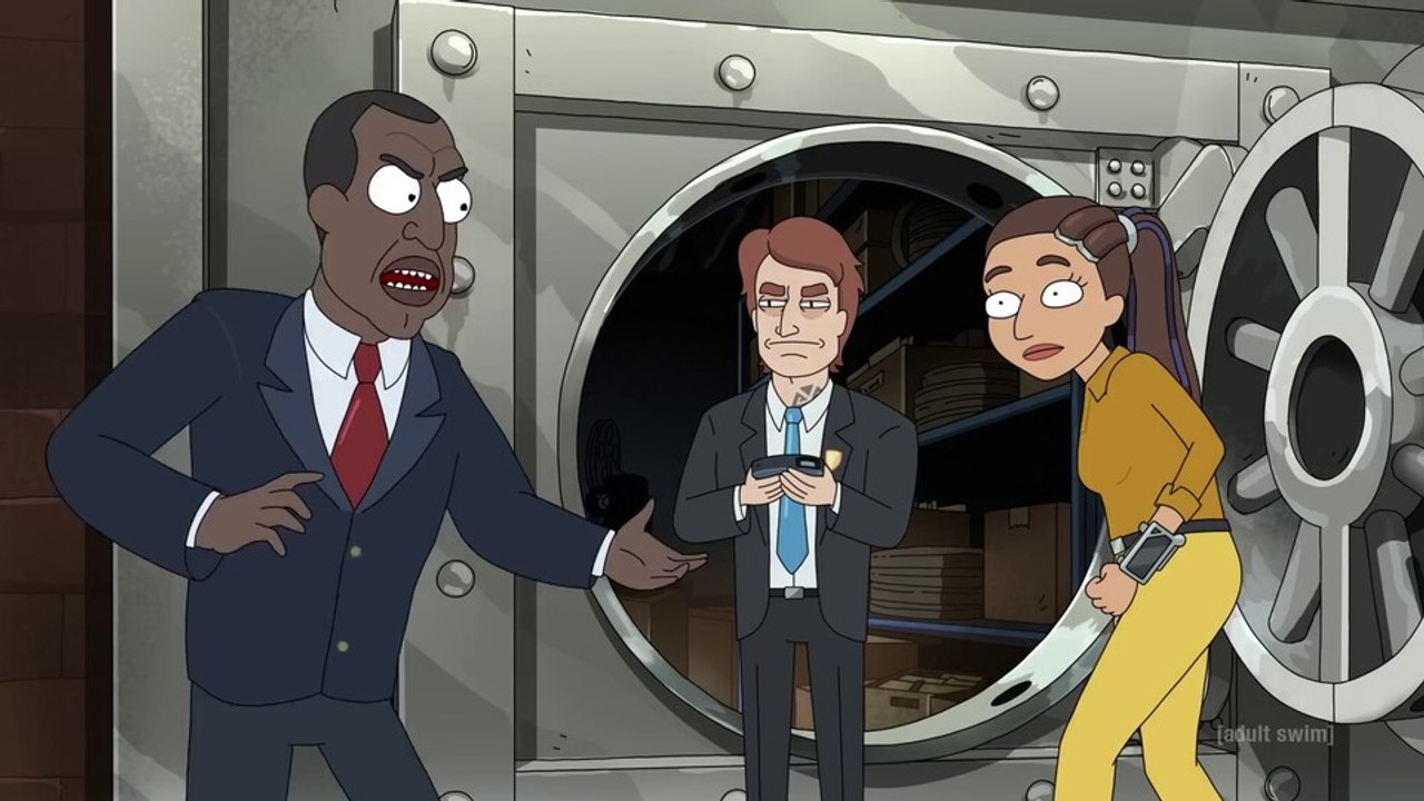 Trailer zum Spin-Off President Curtis zeigt womit sich der Widersacher von Rick und Morty täglich rumschlagen muss