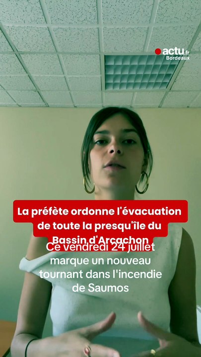 La préfète lance l'évacuation de toute la presqu'île du Cap-Ferret