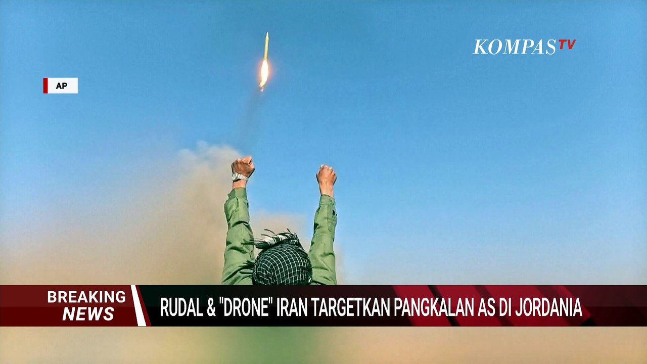Memanas! Iran Rilis Video Serangan ke Pangkalan AS di Jordania, Trump Ultimatum Teheran