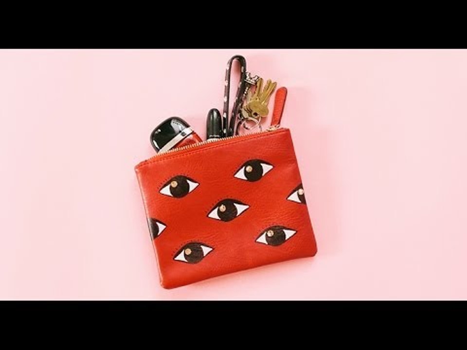 I-DIY: Eye-DIY A Kenzo-Inspired Clutch
