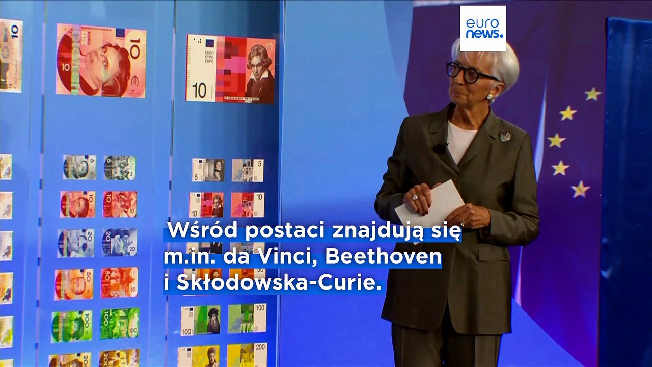Callas, Beethoven i Skłodowska-Curie albo ptaki Europy. Tak mogą wyglądać nowe banknoty euro