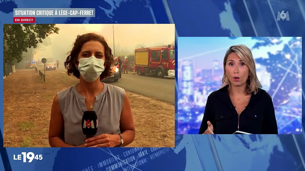 La journaliste Pauline Ben Sassi le 23 juillet dans le "19.45" de M6.