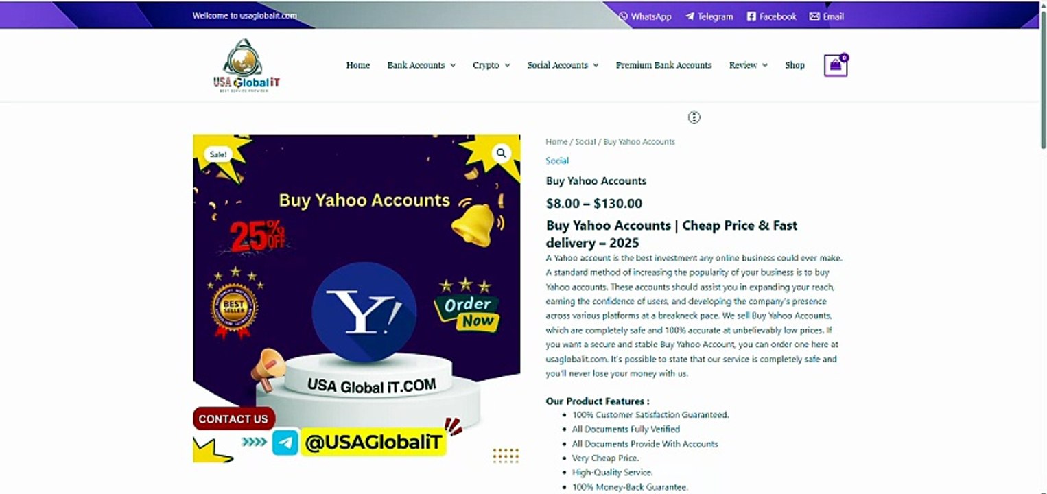 3 Best Websites To Buy Yahoo Accounts—100% PVA ...