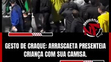LINDO GESTO DE ARRASCAETA DO FLAMENGO