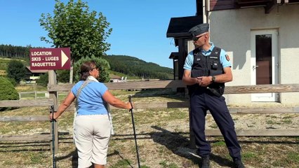 Dans le Pilat, les gendarmes patrouillent pour pr&eacute;venir les feux de for&ecirc;t