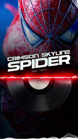 Crimson Skyline – Epic Spider-Man Fan Theme | Cinematic Superhero Music | OMER J MUSIC | Fan-Made BGM
