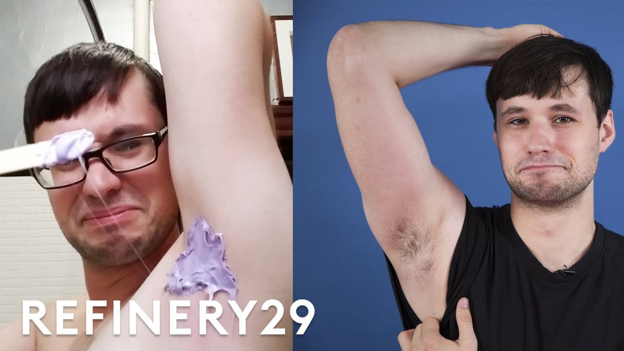 Men Try Waxing The First Time Challenge | Try T...