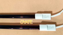 525mm 220v 1100w Ruby Heating Lamp Infrared Heating Tubes for Pet Blow Molding Machine