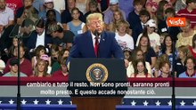 Trump su guerra Iran: Li stiamo colpendo duramente, loro vogliono fare un accordo