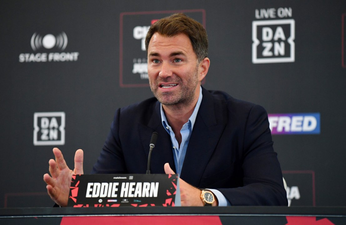 Eddie Hearn defends Anthony Joshua against Tyson Fury's claims